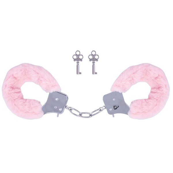 Furry Handcuffs (Pink)-FNS033A000-007