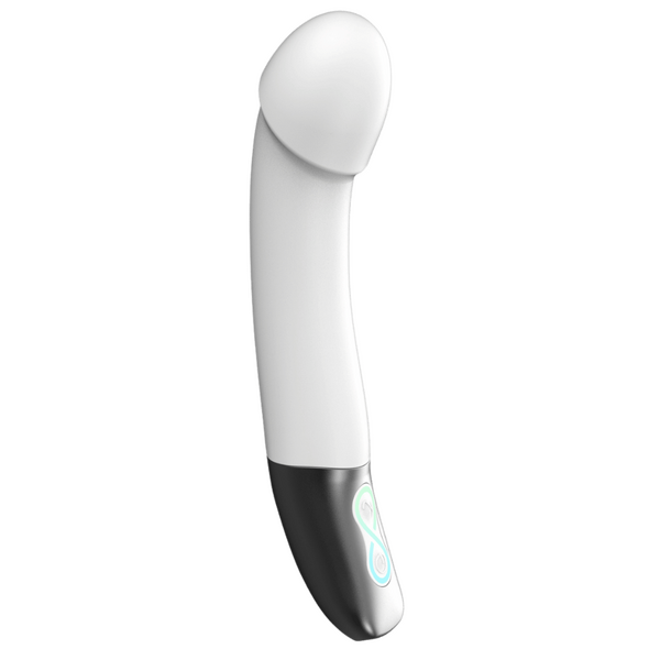 Rechargeable Silicone Vibrator (White)