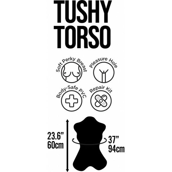 Tushy Torso Inflatable Dildo