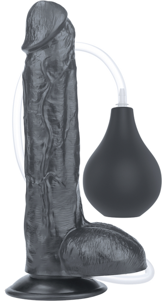 10 Squirt Extreme Dildo (Black)