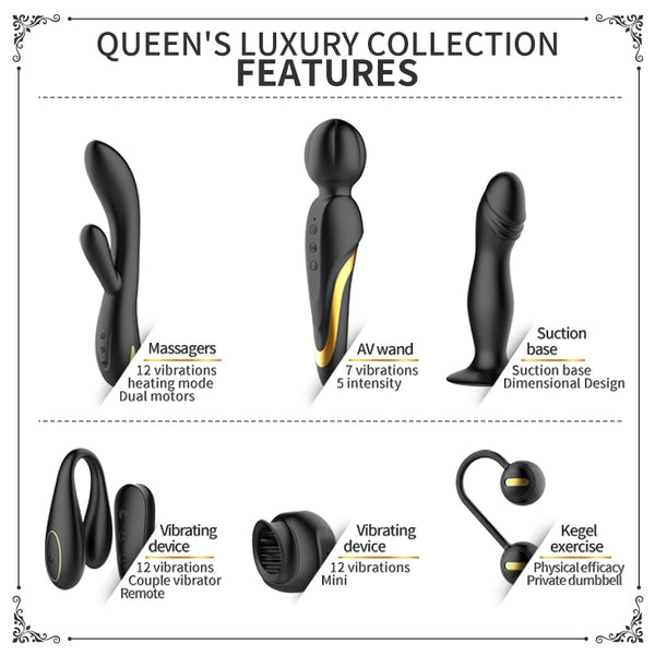 Mini Queens Luxury Collection (Black)