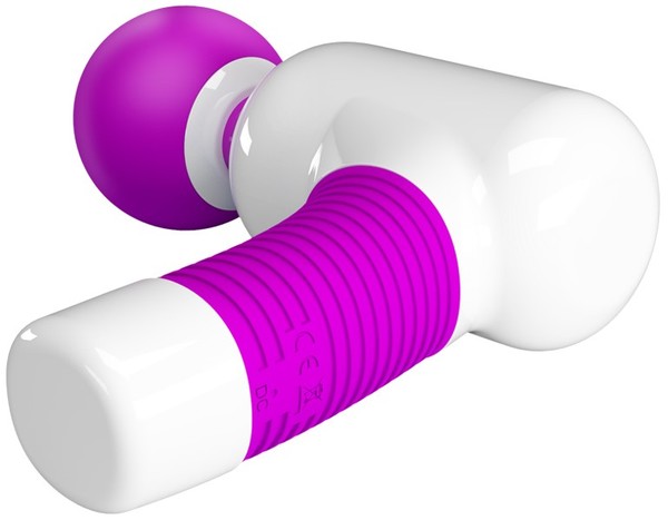 Super Power Massager Wand (Purple & White)