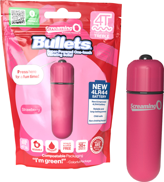 Bullets 4T High Pitch Treble (Strawberry)