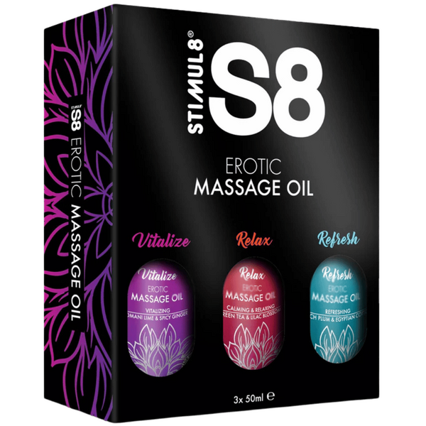 S8 Massage Oil Box (3 x 50 ml)-97414