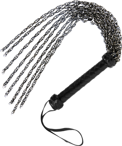 Gunmetal Chain Flogger