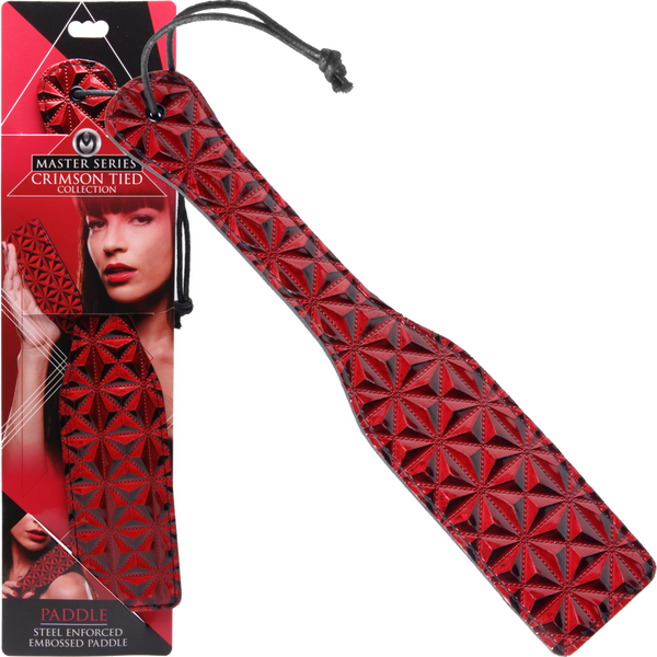 Crimson Tied Steel Enforced Spanking Paddle