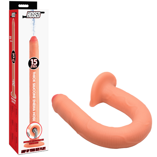 15 Thick Silicone Enema Hose"