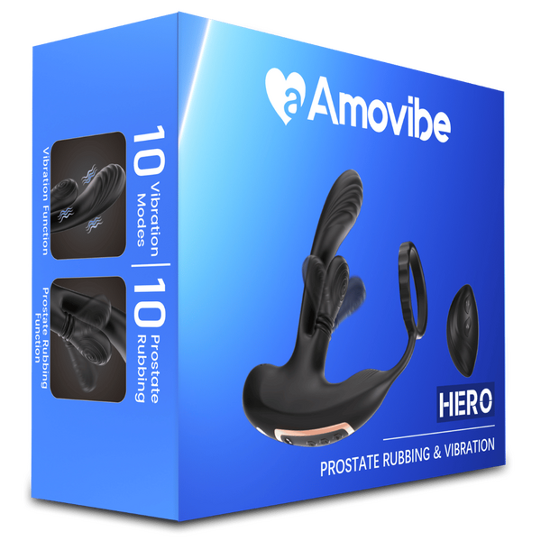 Hero - Prostate Rubbing & Vibration-AMO-A-001