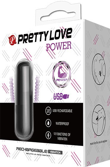 Rechargeable Power Bullet (Black)