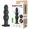 Silicone Butt Plug - Jadier (Black)-BI-040205