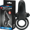Vibrant Penis Ring (Black)-BI-210203