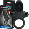 Vibrant Penis Ring II (Black)-BI-210205