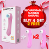 Rechargeable Sucking Emerald (Light Pink) (Buy 4 Get 2 Free)