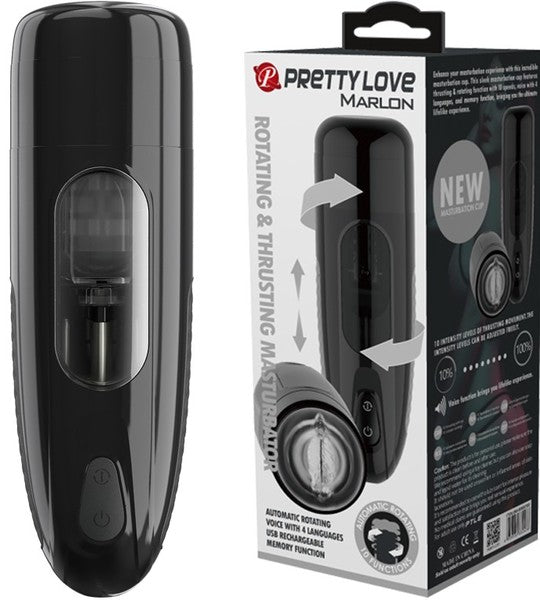 Marlon Masturbator (Black)-BM-00900T60
