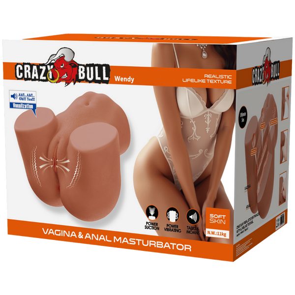 Vagina & Anal Masturbator - Wendy (Talk & Suction)-BM-009264Q