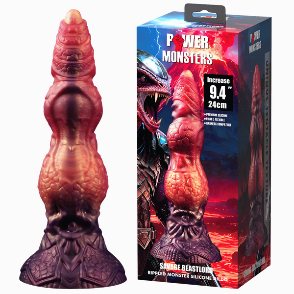 Savage Beastlord 9.4" (Pink/Purple)-BW-008179