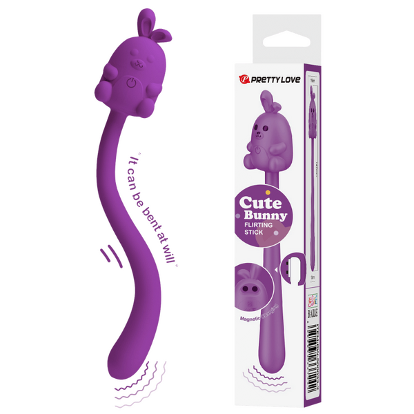 Cute Bunny Flirting Stick (Purple)-BW-500033-2