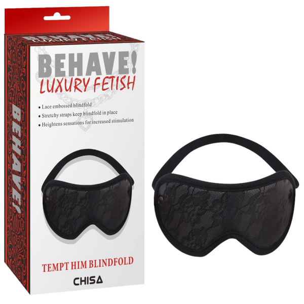 Tempt Him Blindfold (Black)