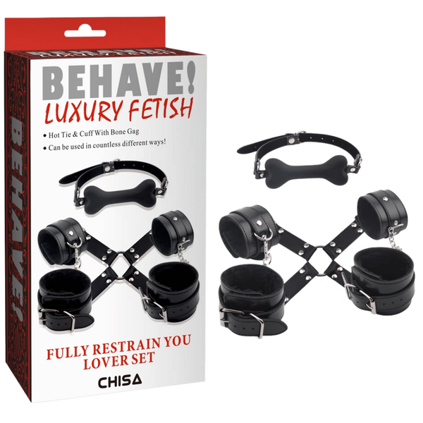 Fully Restrain You Lover Set (Black)