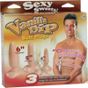 Vanilla Dip Butt Plugs (Flesh)