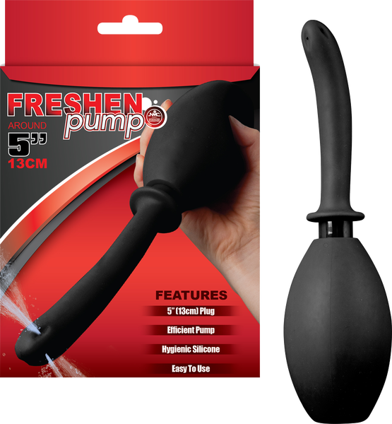 Freshen Pump Anal Douche (Black)