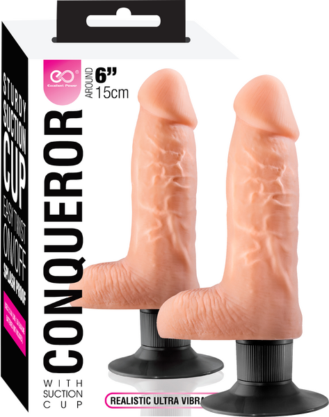 Conqueror 6 Dildo (Flesh)"