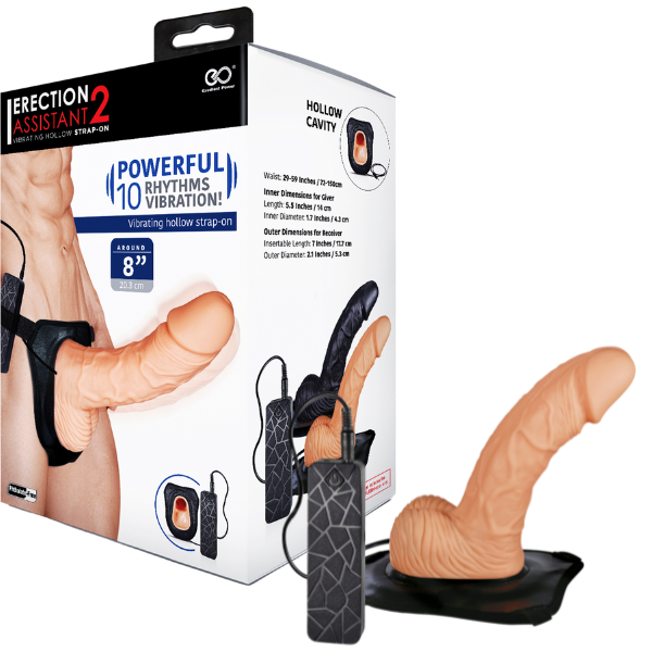 Erection Assistant 2 - 8 Strap-on (Flesh)"