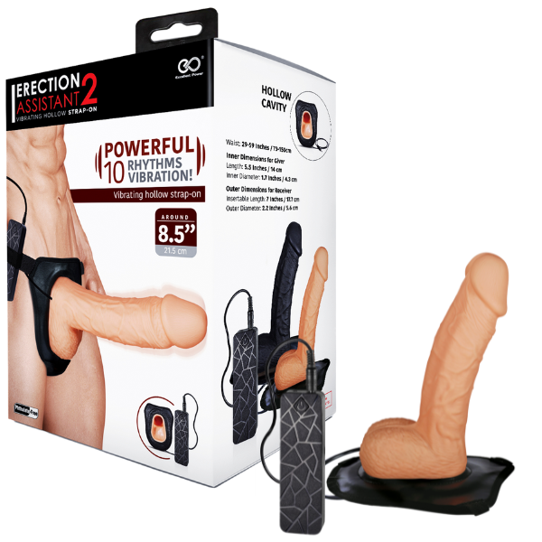 Erection Assistant 2 - 8.5 Strap-on (Flesh)"