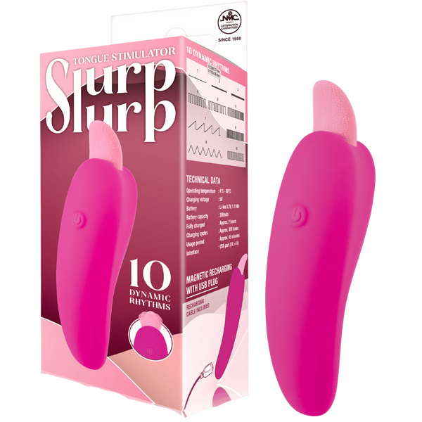 Slurp Slurp - Tongue Stimulator (Pink)-FPBQ029A000-027