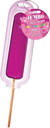 Jumbo Candy Cock Pop (Cherry)