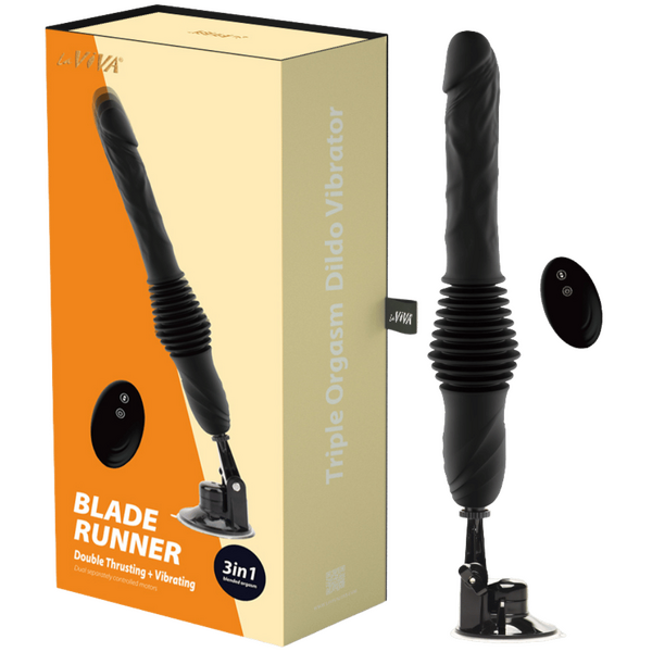 Blade Runner - Double Thrusting & Vibrating (Black)-LV-537513532