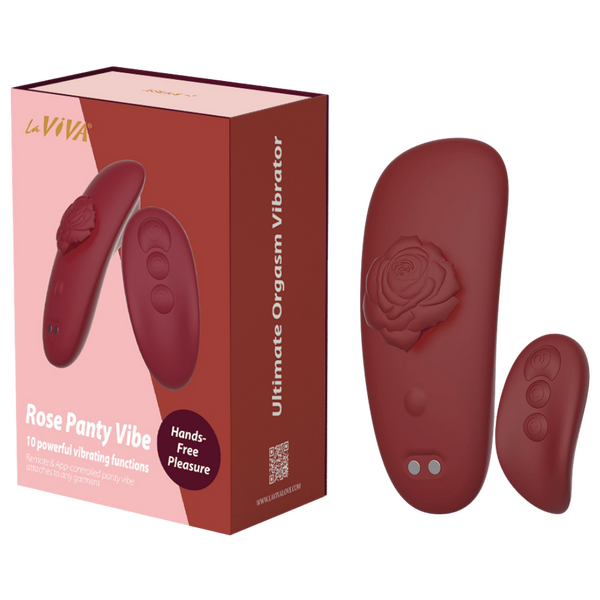 Rose Panty Vibe (Rose Red)-LV-812438405