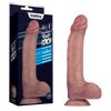 11'' Vibrating Dual Density Power Cock (Flesh)-LV110206
