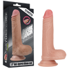 7'' Dual layered Platinum Silicone Cock (Flesh)-LV4001