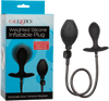 Weighted Silicone Inflatable Plug (Black)-SE-0429-10-3