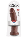 King Cock 10'' Cock - Brown 25.4 cm (10'') Dong