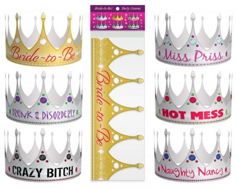 Brides-To-Be Party Crowns