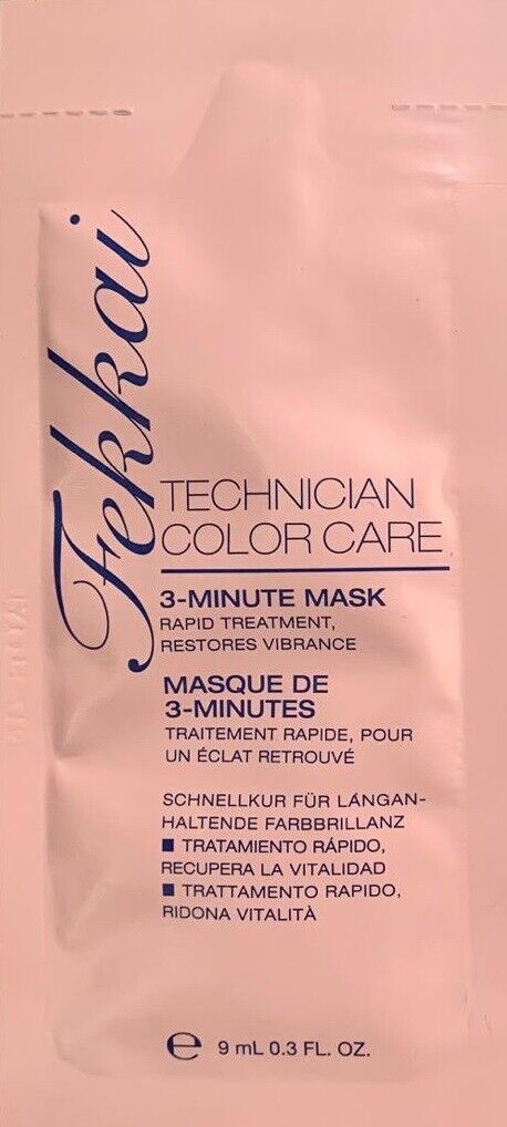Fekkai Technician Colour Care 3 Minute Mask Rapid Treatment 9ml EA Sachet x 3