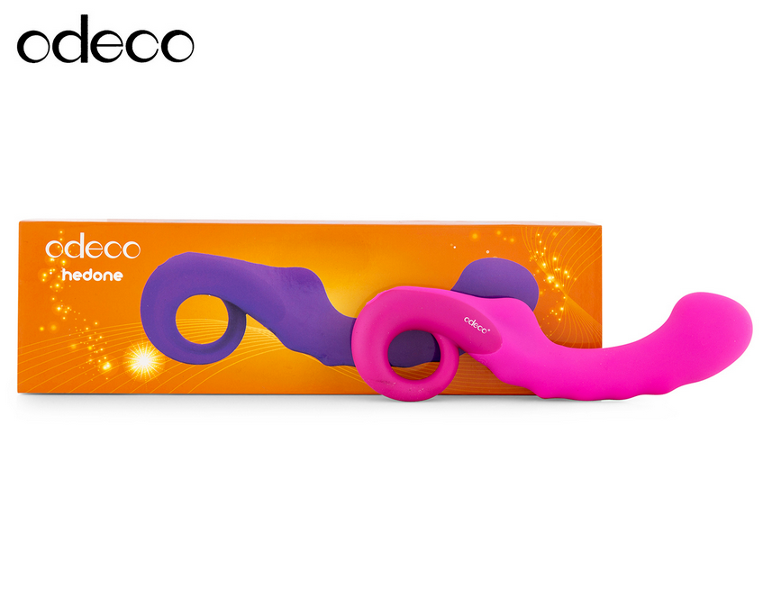 Odeco Hedone Silicone Vibrator – Rose Rechargeable G-Spot Vibrator Sex Toy