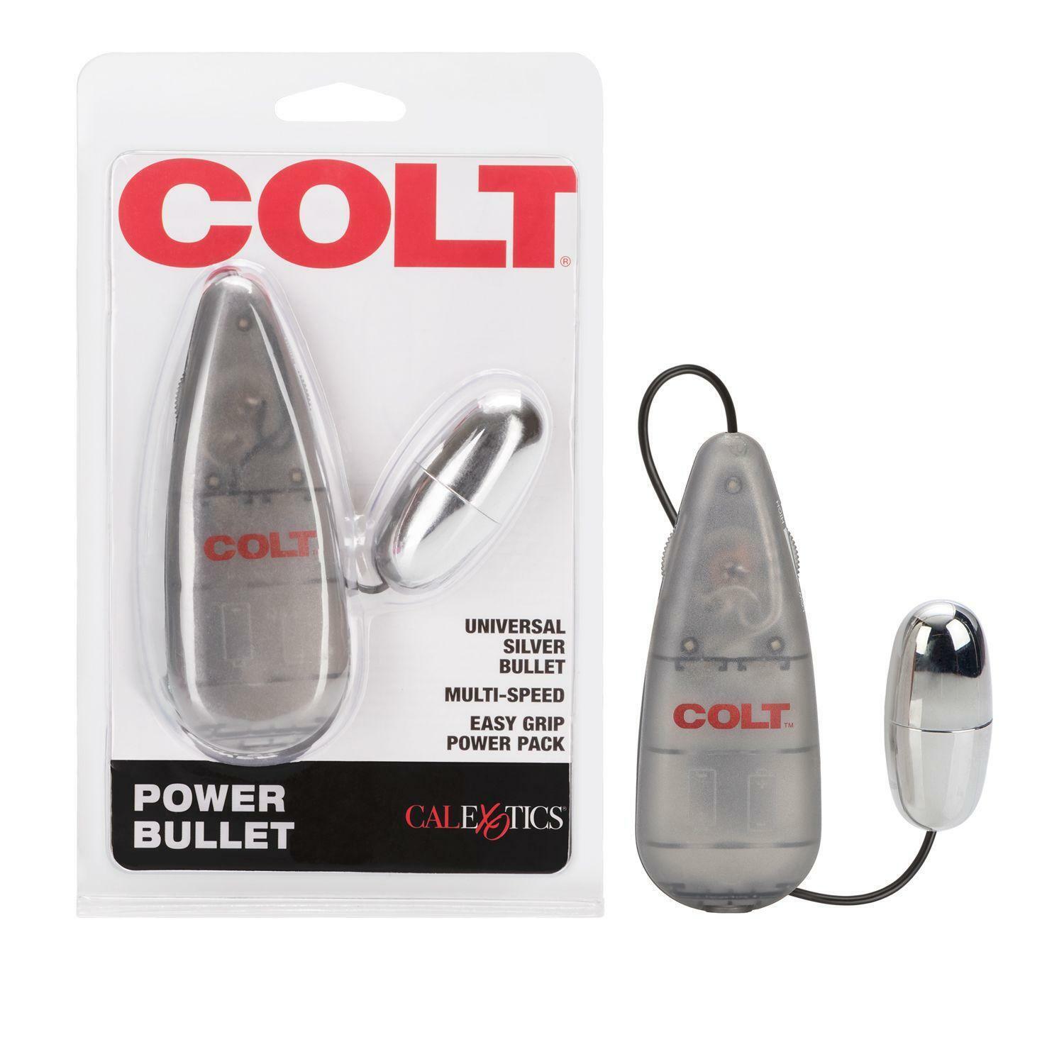 Colt Power Pak Bullet Vibe Multispeed Vibrating Egg Vibrator