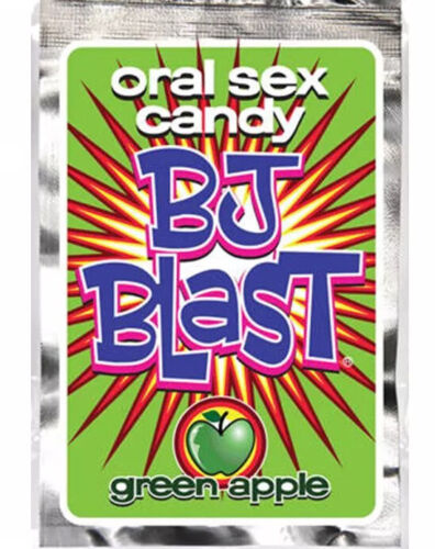Bj Blast - Green Apple Flavoured Oral Sex Candy