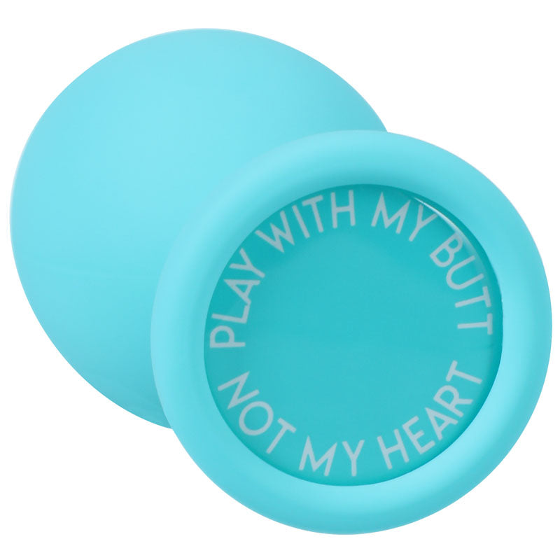 A-Play - Silicone Trainer Set - 3 Piece Set - Teal Butt Plugs - Set of 3 Sizes