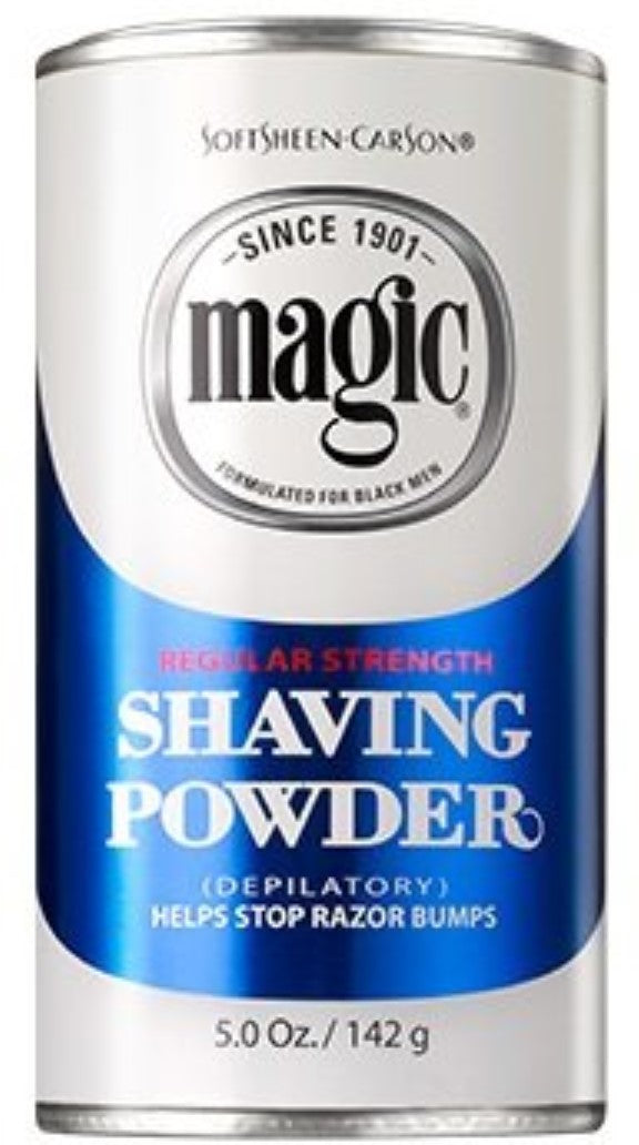 SoftSheen Carson Magic Shaving Powder For RazorLess Shaving Regular Strength