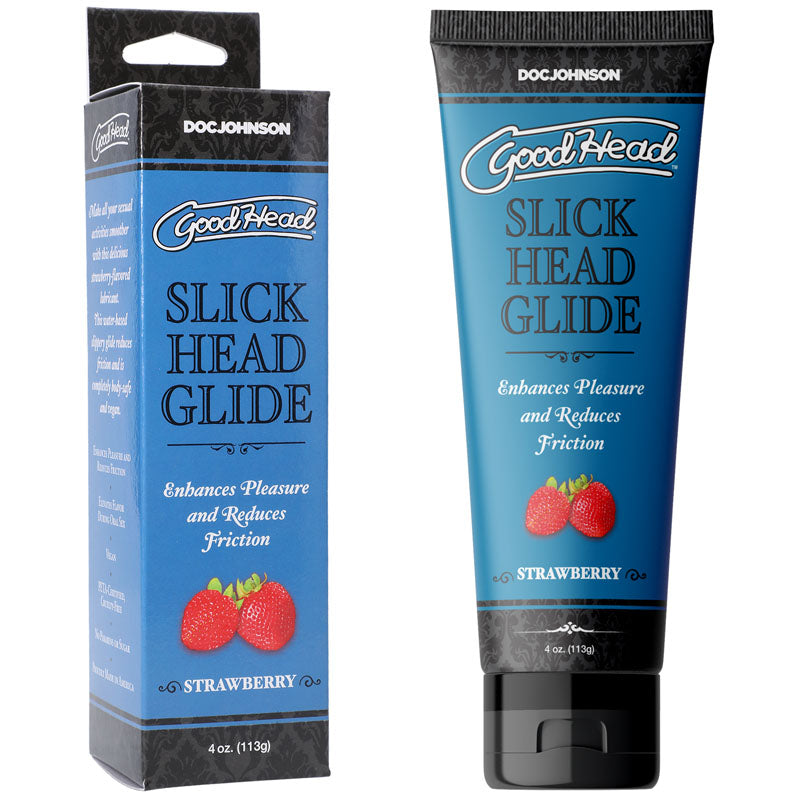 GoodHead Slick Head Glide - Strawberry-(1361-03-bx)
