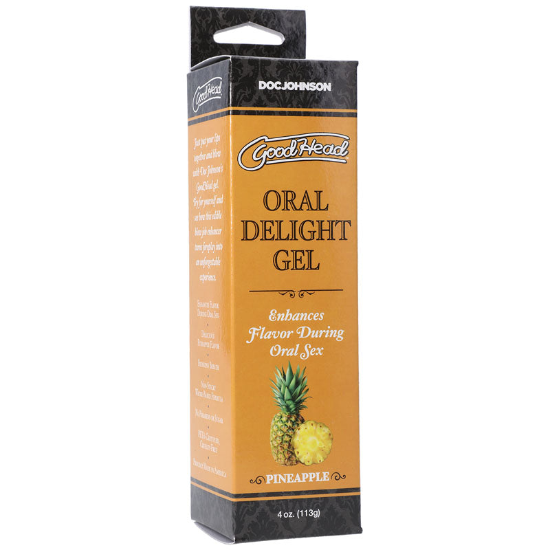 GoodHead Oral Delight Gel - Pineapple-(1361-10-bx)
