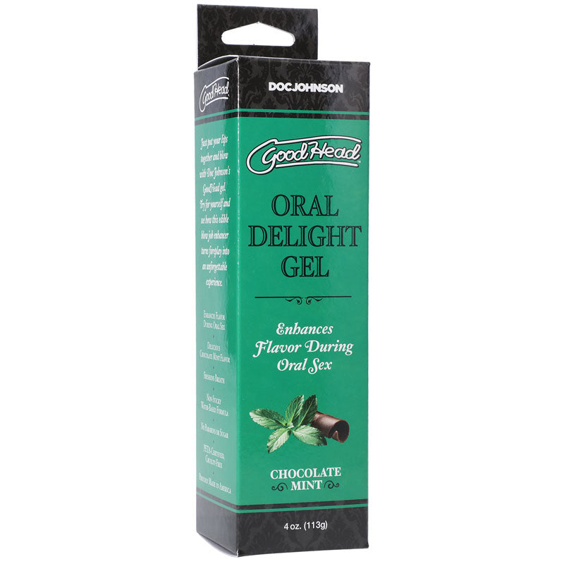 GoodHead Oral Delight Gel - Chocolate Mi-(1361-12-bx)