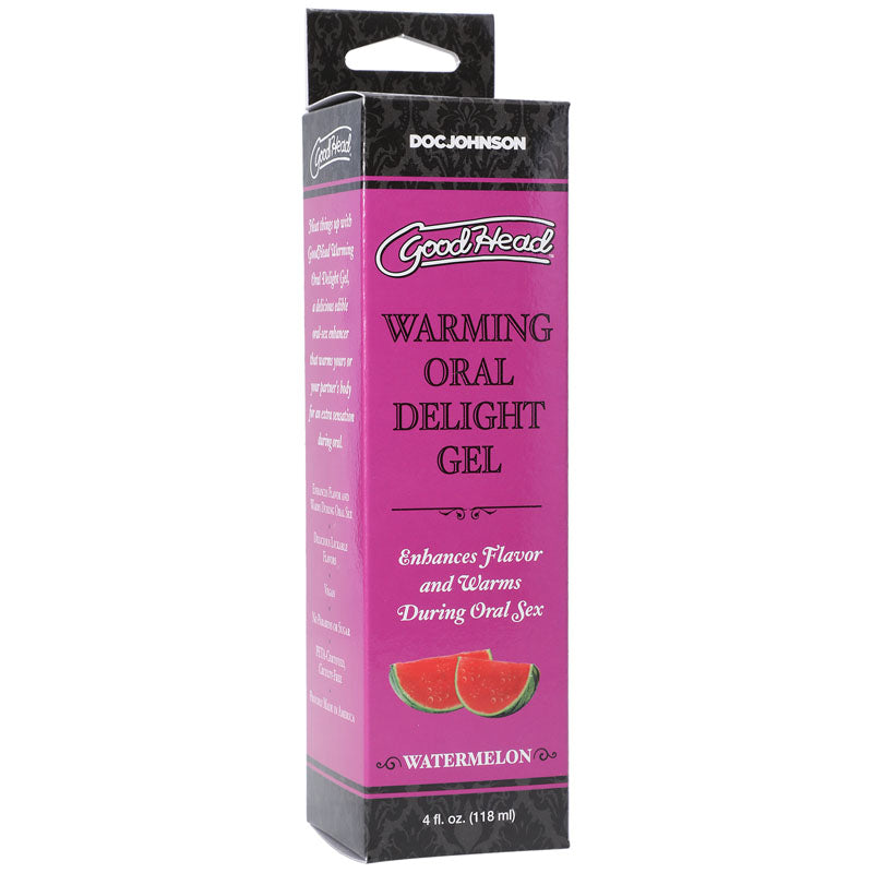 GoodHead Warming Head Oral Delight Gel - Watermelon-(1361-14-bx)