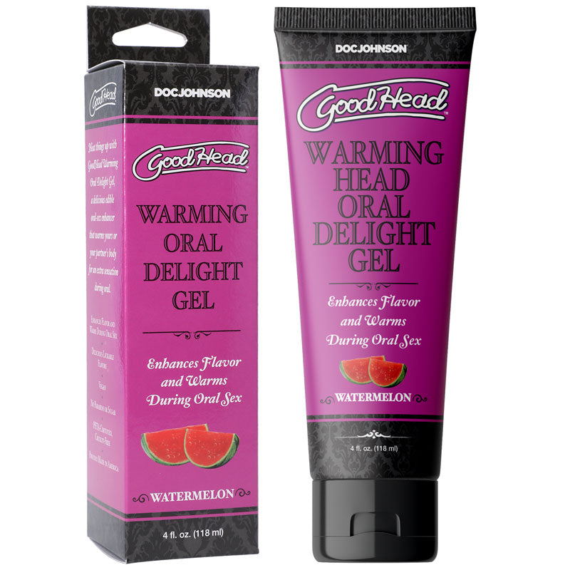 GoodHead Warming Head Oral Delight Gel - Watermelon-(1361-14-bx)