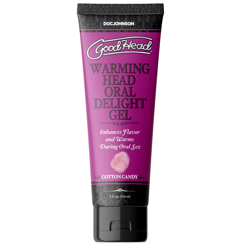 GoodHead Warming Head Oral Delight Gel - Cotton Candy-(1361-15-bx)
