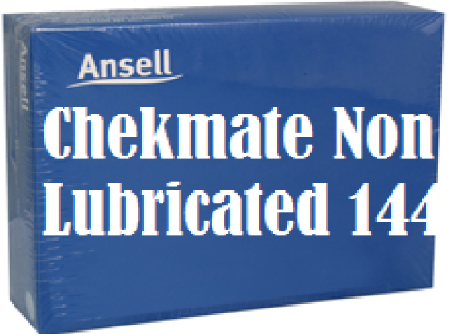 Ansell LifeStyles Chekmate Non-Lubricated Gross Bulk 144's Condoms